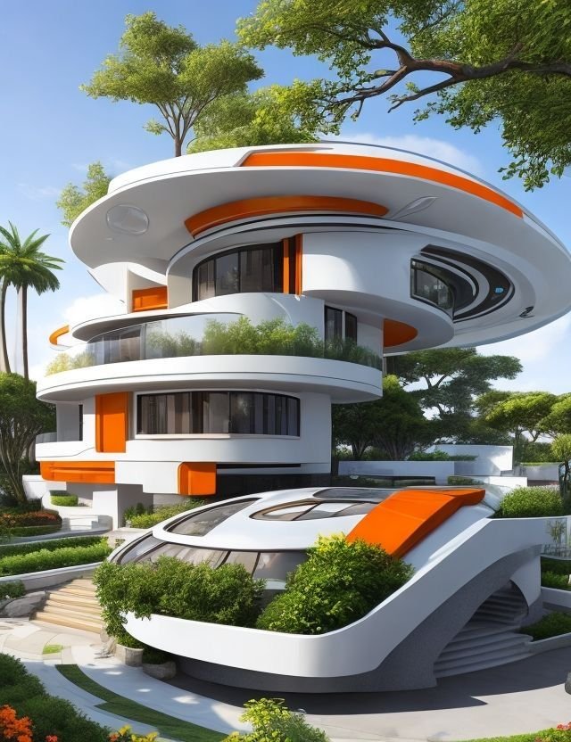 Casas Futuristas com Design Arrojado e Tecnologia Avançada 5 Casas Futuristas com Design Arrojado e Tecnologia Avançada