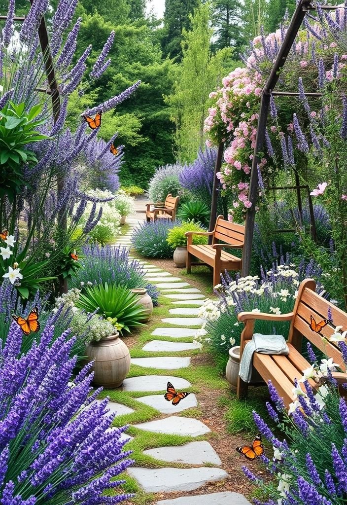 Casas de Campo com Jardim de Flores: 10 Ambientes Encantadores 7 Casas de Campo com Jardim de Flores: 10 Ambientes Encantadores