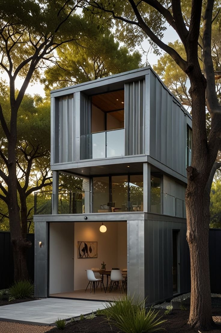 Casas Modernas Modulares: 10 Exemplos de Construção Inteligente 6 Casas Modernas Modulares: 10 Exemplos de Construção Inteligente