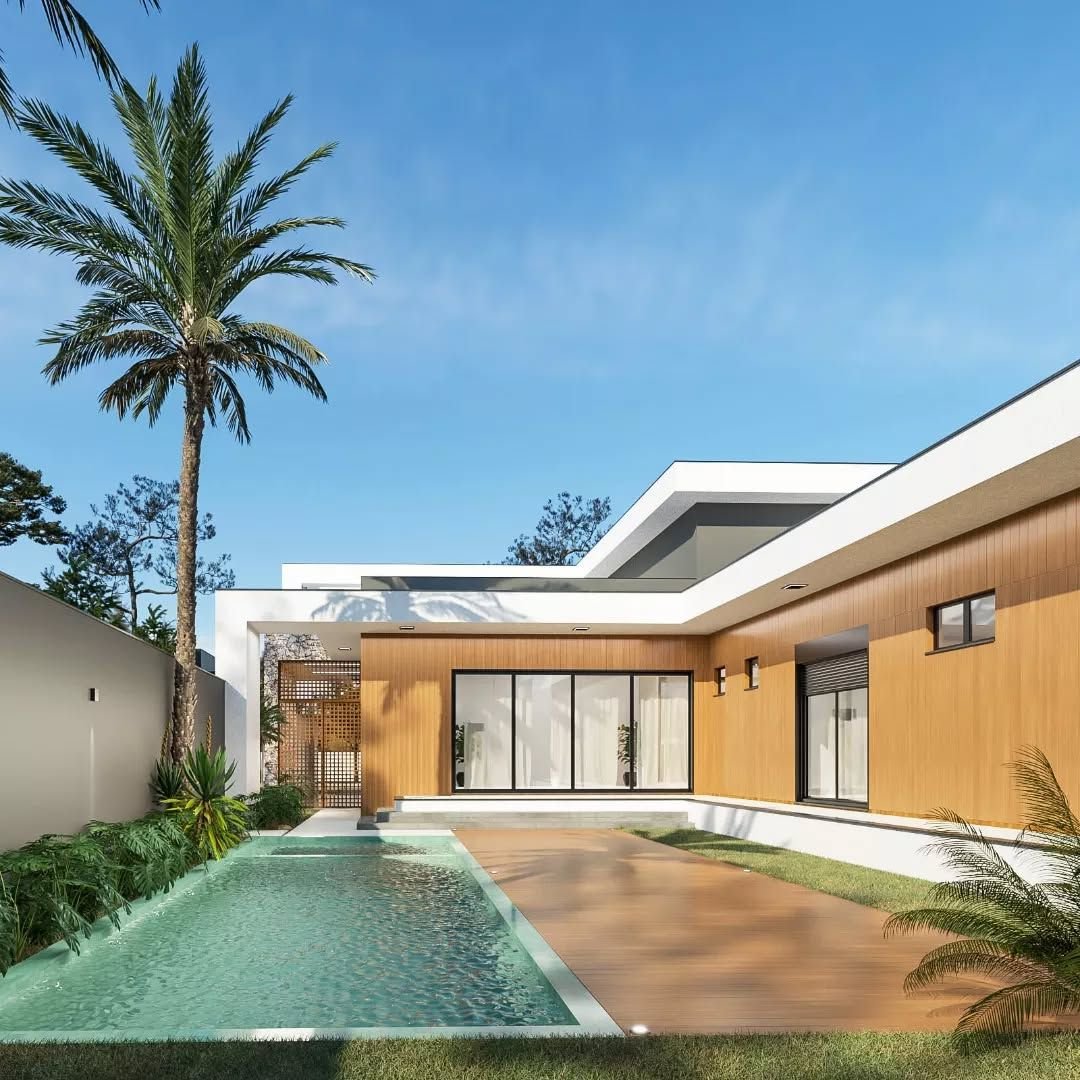 Casas de Campo com Pé-direito Alto para Mais Luz e Amplitude 7 Casas de Campo com Pé-direito Alto para Mais Luz e Amplitude