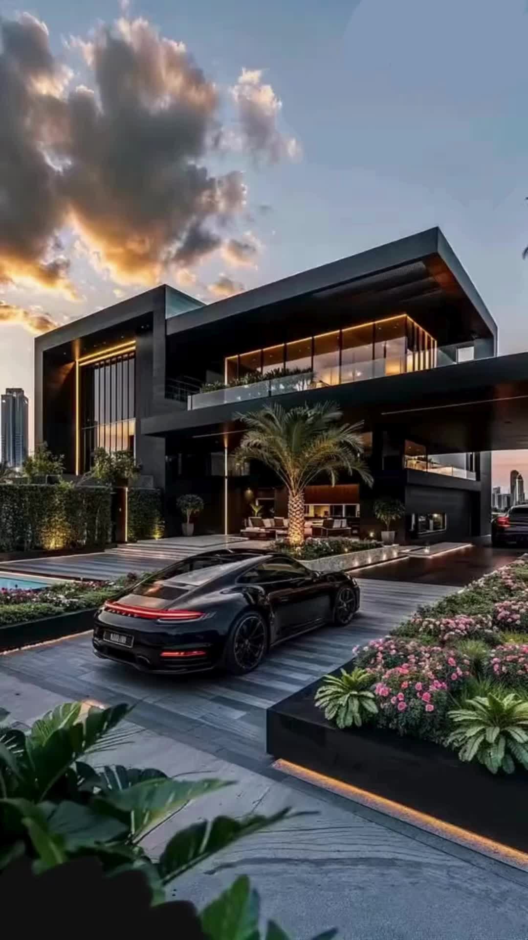 Casas de Luxo com Garagem para Supercarros: 10 Projetos de Alto Padrão