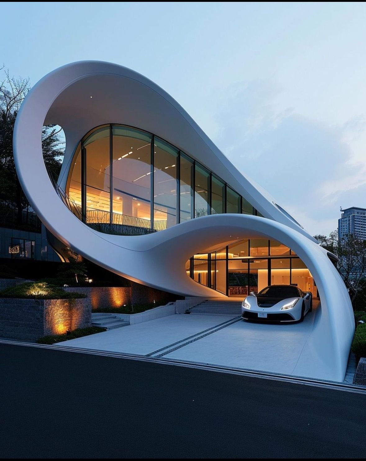 Casas Futuristas com Design Arrojado e Tecnologia Avançada 7 Casas Futuristas com Design Arrojado e Tecnologia Avançada