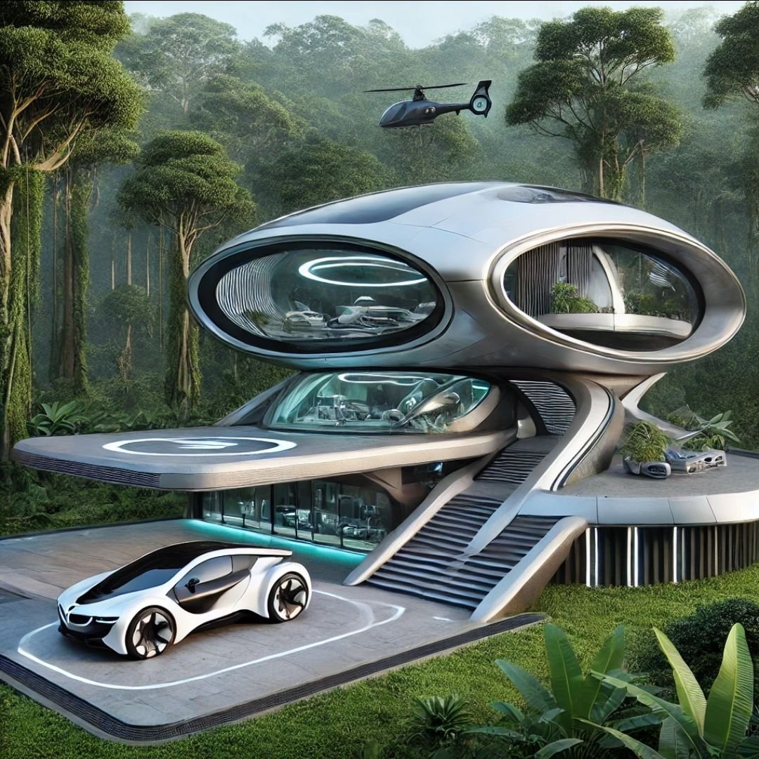 Casas Futuristas com Design Arrojado e Tecnologia Avançada 8 Casas Futuristas com Design Arrojado e Tecnologia Avançada