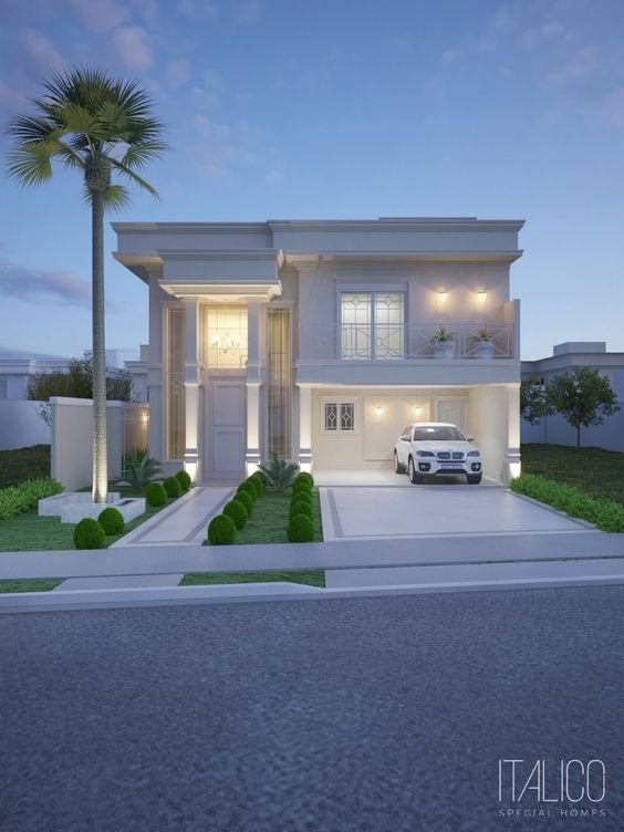 Casas Modernas com Pé-direito Alto para Mais Iluminação e Espaço 9 Casas Modernas com Pé-direito Alto para Mais Iluminação e Espaço