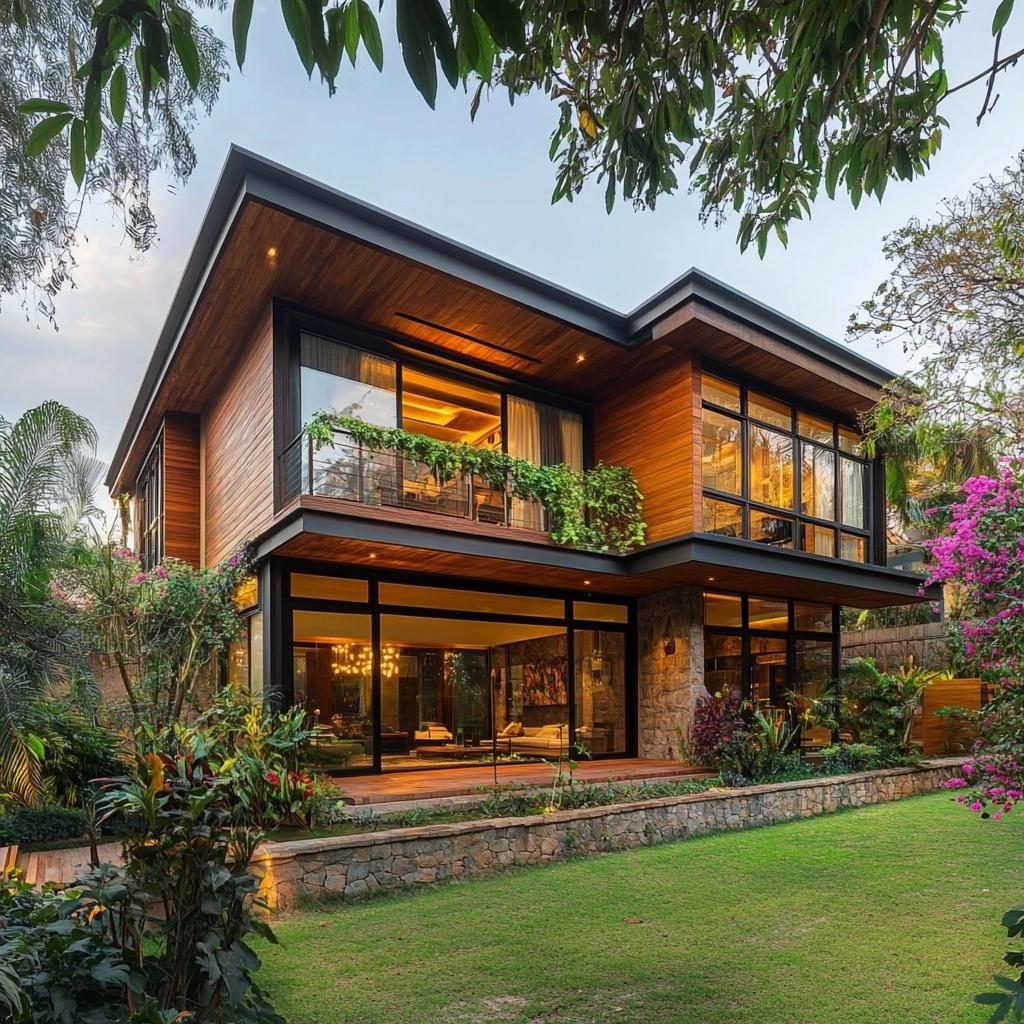 Casas Modernas de Madeira: 10 Exemplos de Sustentabilidade e Estilo 10 Casas Modernas de Madeira: 10 Exemplos de Sustentabilidade e Estilo
