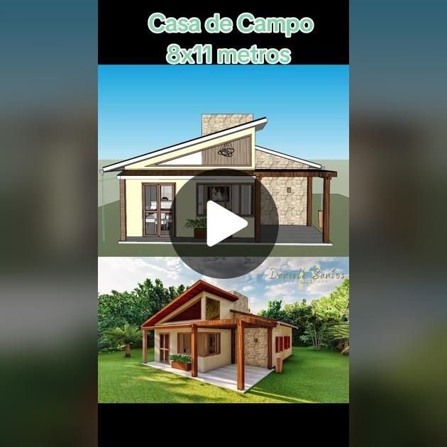 Casas de Campo com Pé-direito Alto para Mais Luz e Amplitude 1 Casas de Campo com Pé-direito Alto para Mais Luz e Amplitude