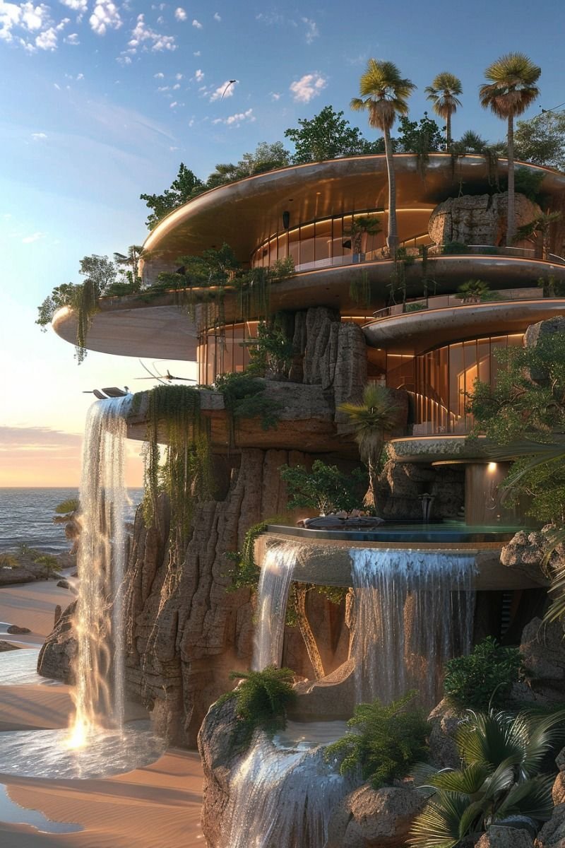 casas futuristas autossuficientes em energia e agua
