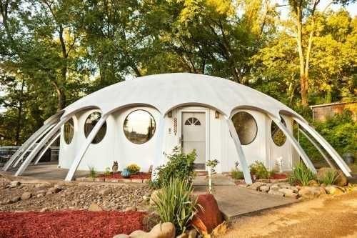 Casas Futuristas no Estilo Cúpula Geodésica 1 Casas Futuristas no Estilo Cúpula Geodésica