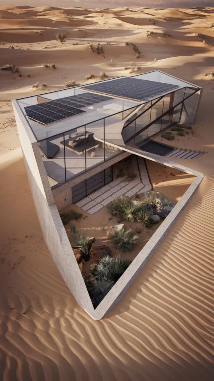 Casas Incríveis com Design Inspirado na Natureza: 10 Projetos Orgânicos 1 Casas Incríveis com Design Inspirado na Natureza: 10 Projetos Orgânicos