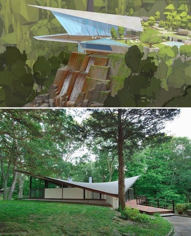 casas incriveis inspiradas em filmes e series de tv