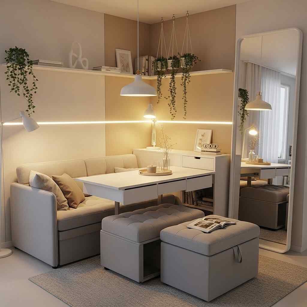 As 5 Melhores Estratégias para Decorar Salas Pequenas e Transformar seu Apartamento