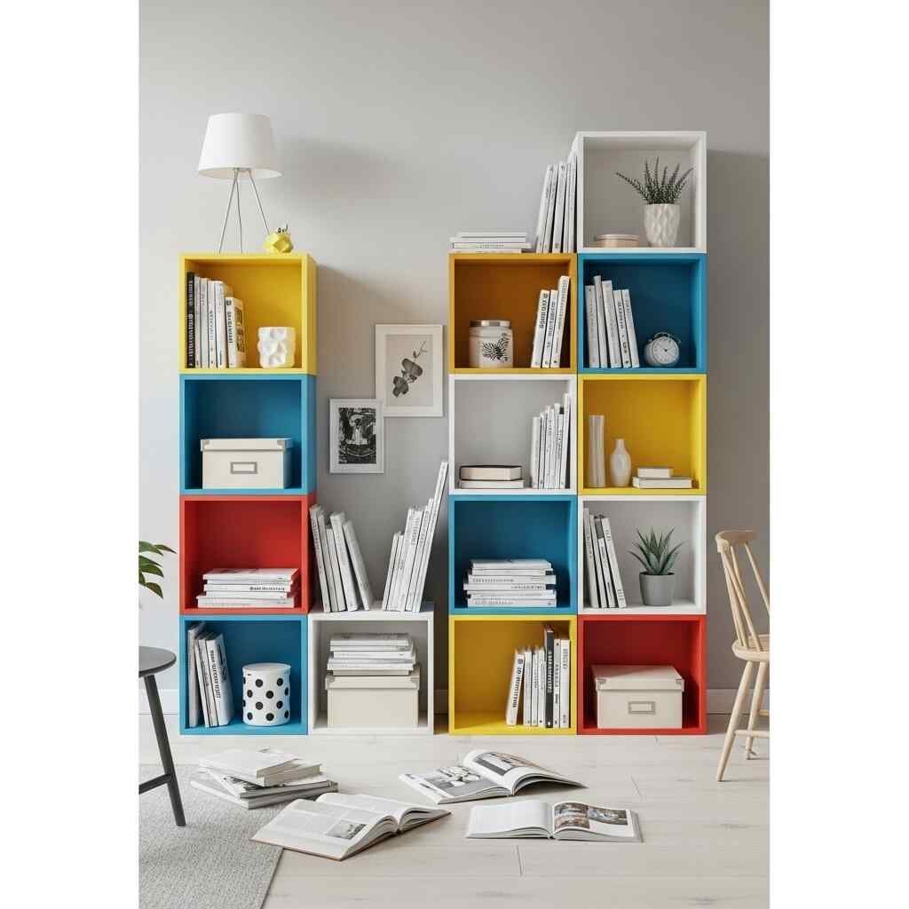 As 5 Melhores Modelos de Estantes Pequenas para Organizar Seus Livros com Estilo