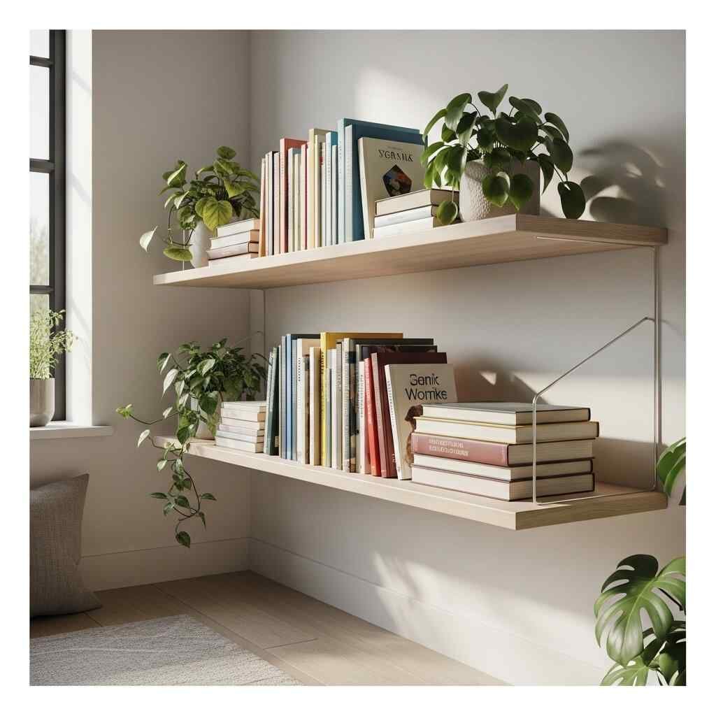 As 5 Melhores Modelos de Estantes Pequenas para Organizar Seus Livros com Estilo