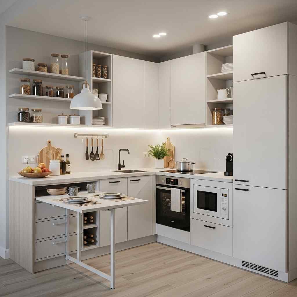 As 5 Melhores Soluções de Cozinhas Planejadas para Transformar Apartamentos Pequenos