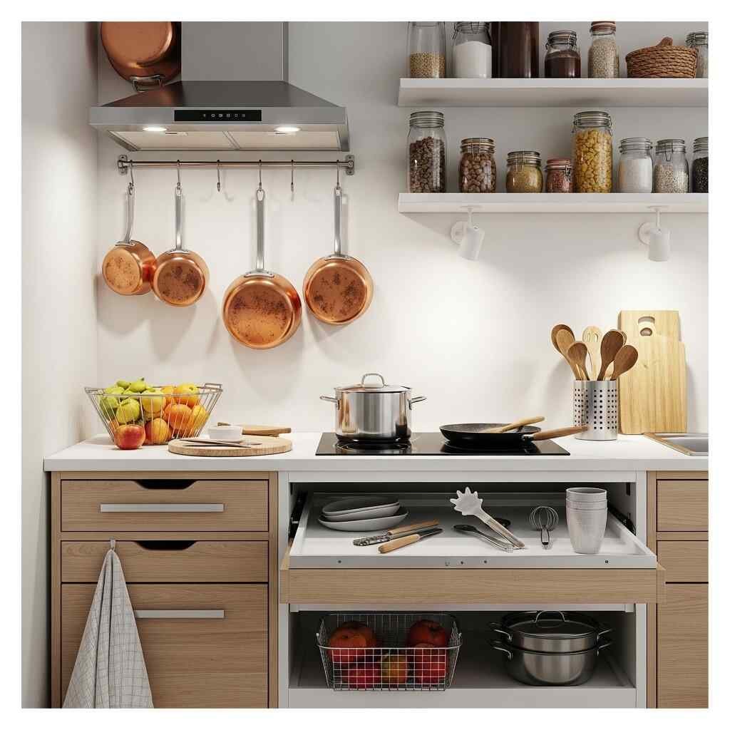 As 5 Melhores Dicas para Otimizar cozinhas de Apartamentos Pequenos e Ganhar Espaço