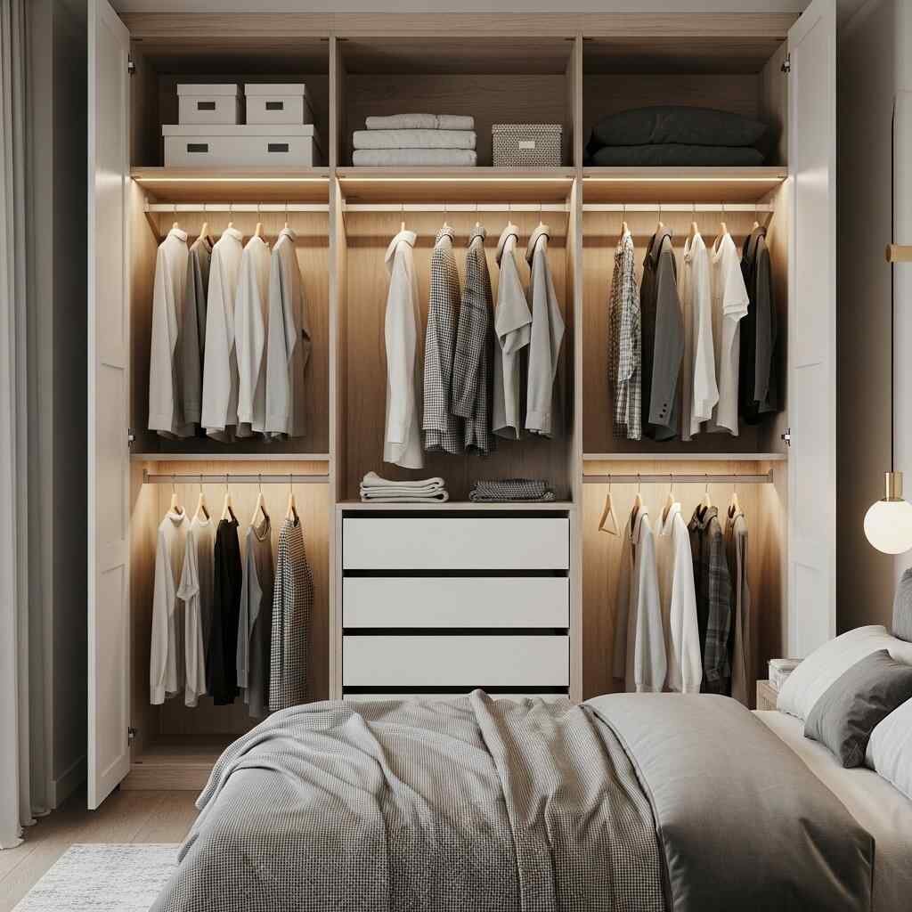 As 7 Vantagens do Closet Modulado que Você Precisa Conhecer para Espaços Pequenos 1 As 7 Vantagens do Closet Modulado que Você Precisa Conhecer para Espaços Pequenos