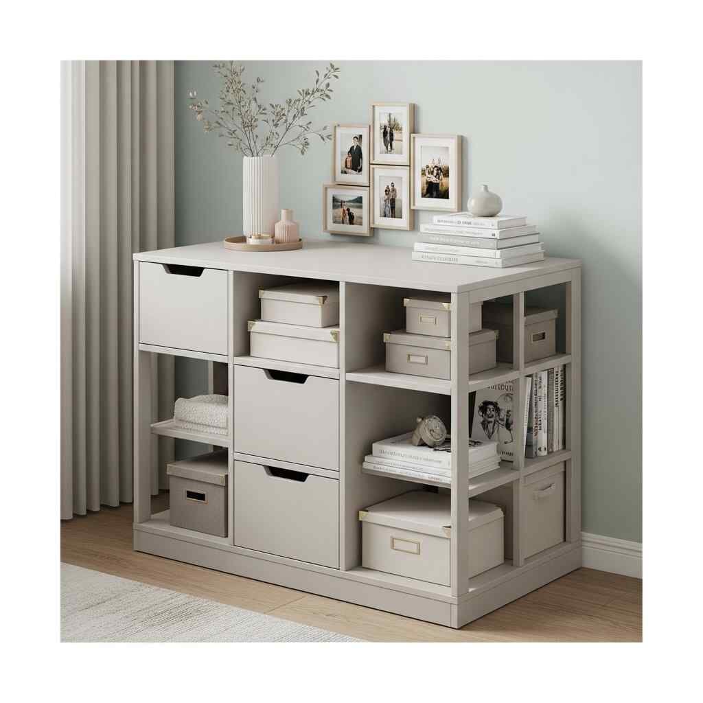 7 Inspirações de Cômodas Funcionais que Transformam Dormitórios Compactos com Estilo